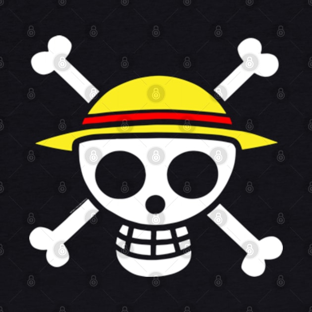 LUFFY - Skull & Bones by ROBZILLA